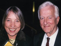 Antje Volmer und Richard von Weizsäcker