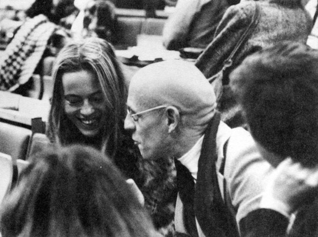 Heidi Paris mit Michel Foucault