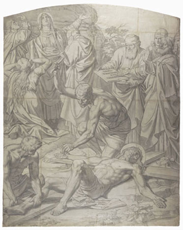 Elfte Station – Jesus wird ans Kreuz geschlagen