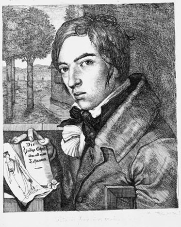 Selbstbildnis mit der Bibel