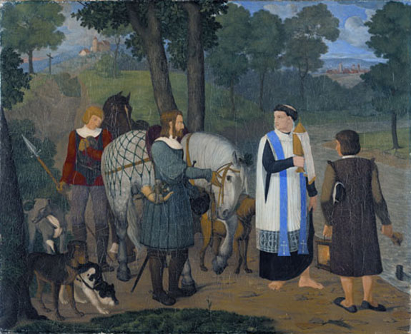 Der Graf von Habsburg und der Priester