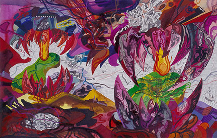 Untitled (Mental Map: Mr. Zorn & Mr. Rache)