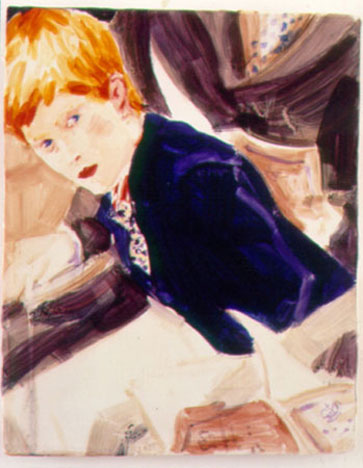 Prince Harry in Westminster Abbey, London, November 1997