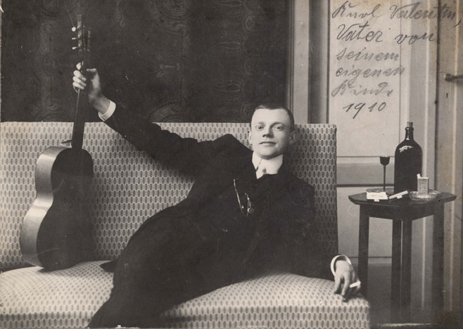 Karl Valentin, 1910 