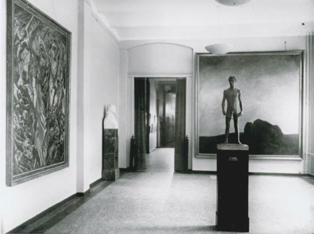 Blick in die Eingangshalle des Berliner Jüdischen Museums