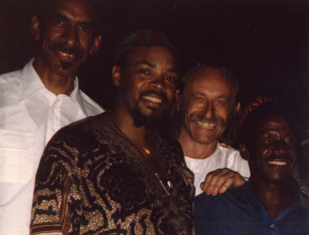 Tchicai, Moye, Geerken with Famoudou Kamaté